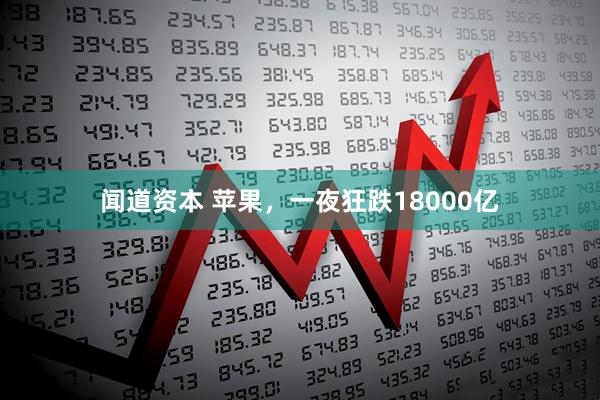 闻道资本 苹果，一夜狂跌18000亿